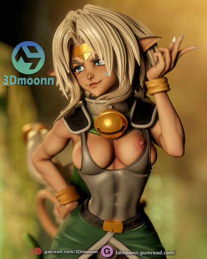 Aisha ClanClan Statue