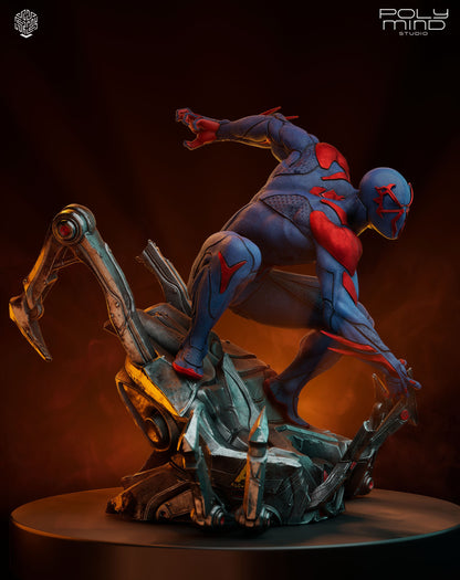 Spiderman 2099 Statue 3D-Printed Kit