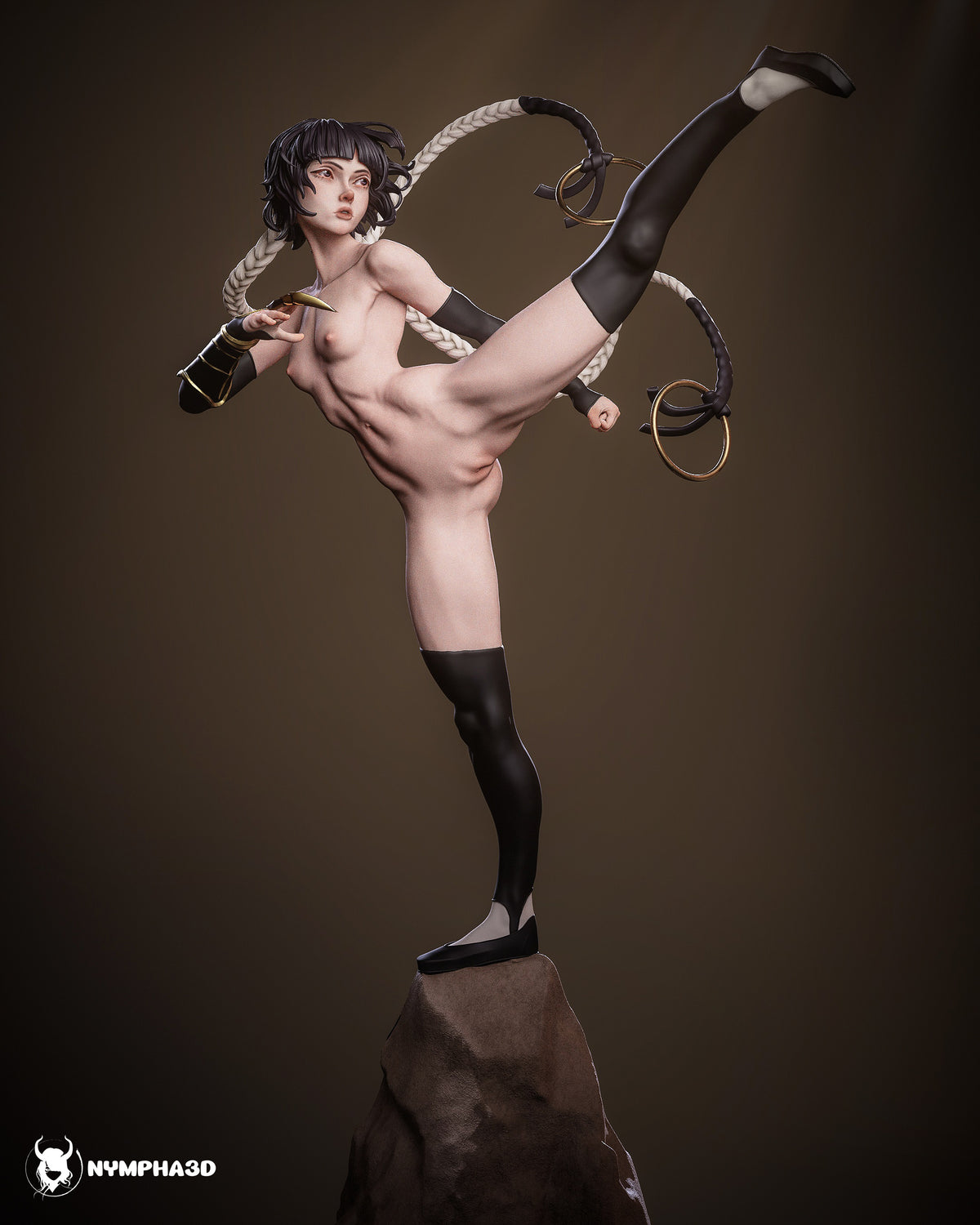 Soifon Statue 3D-Printed Kit
