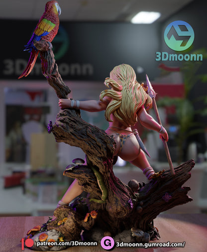 Shanna The She-Devil Statue