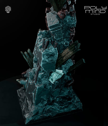 Volture Statue 3D-Printed Kit