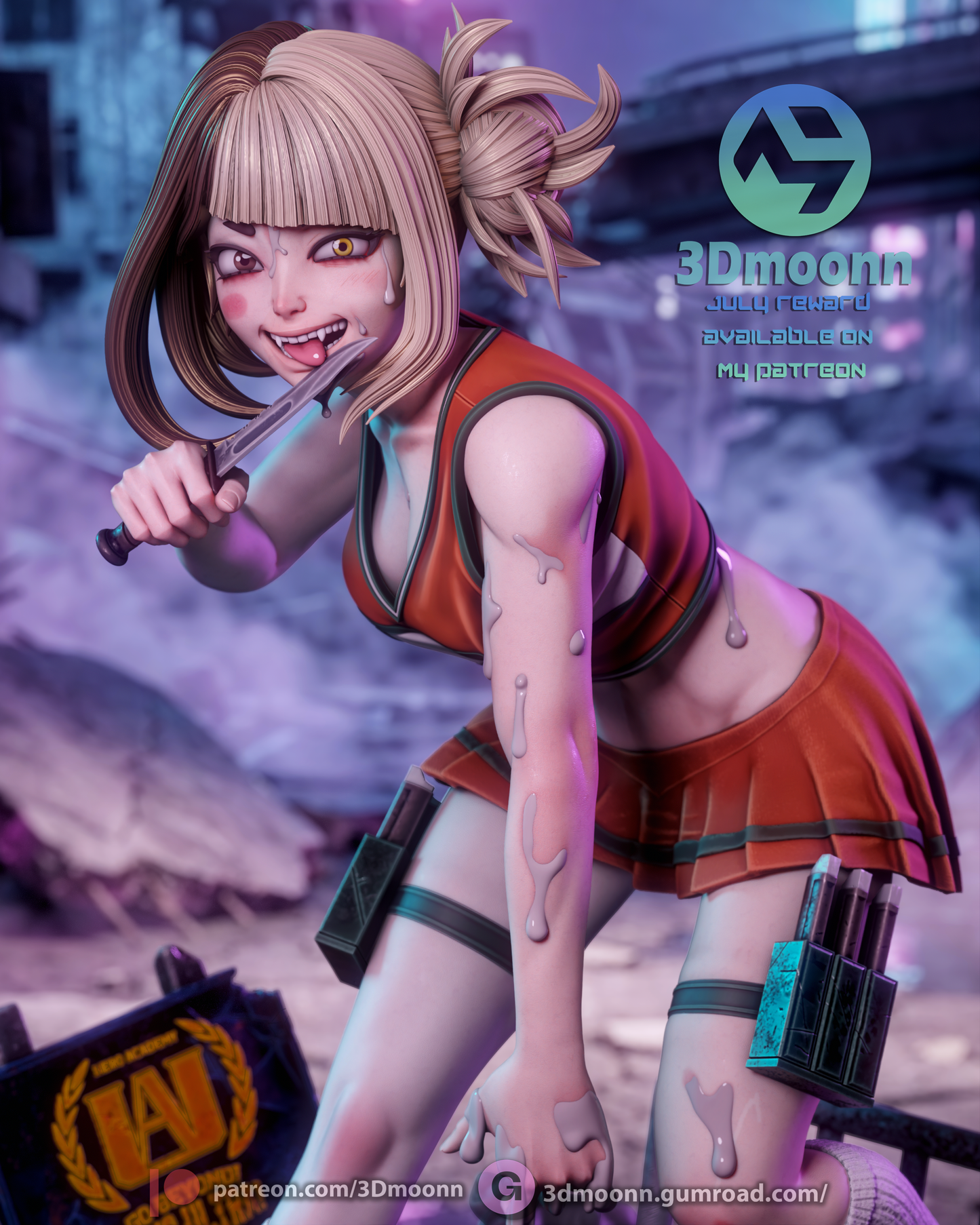 Himiko Toga 3D-Printed Kit
