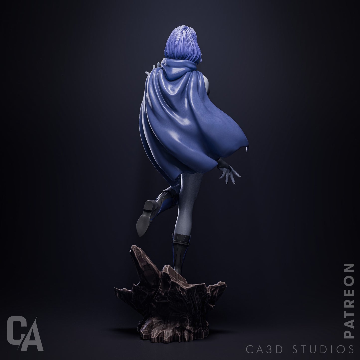 Raven Statue