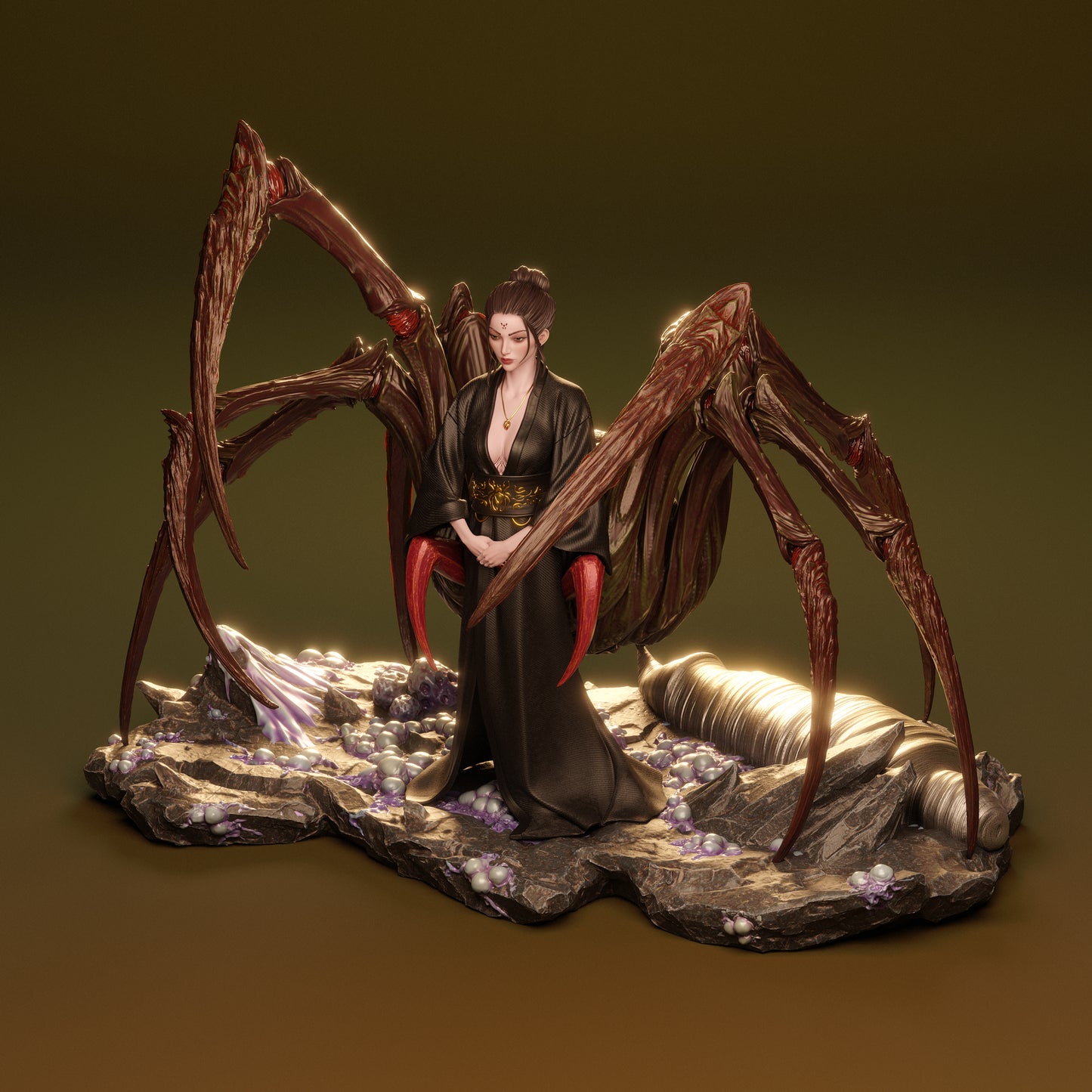 Queen Spider Statue