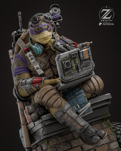 Donatello TMNT Statue 3D-Printed Kit