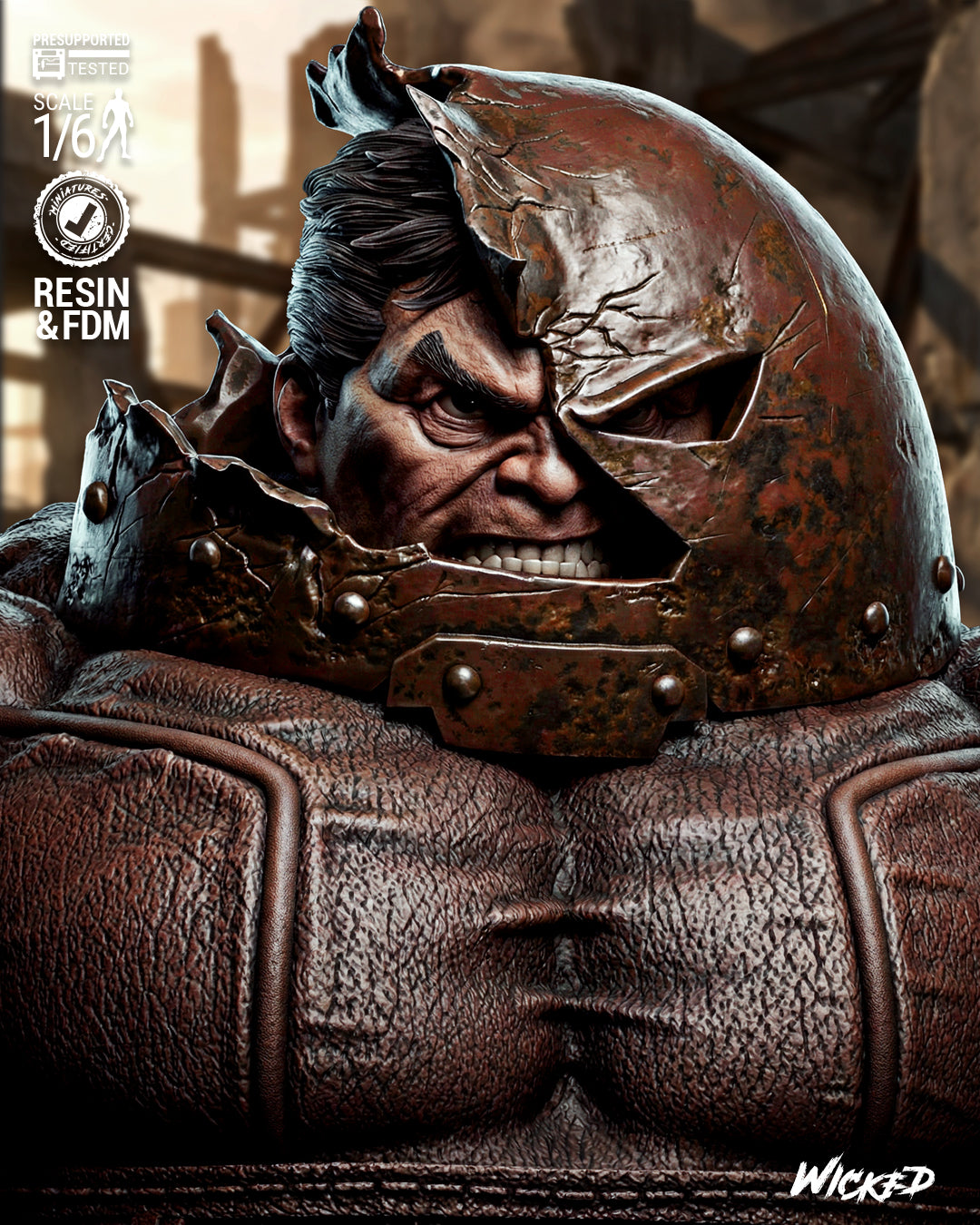 Juggernaut Statue 3D-Printed Kit
