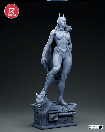 Batgirl Statue 3D-Printed Kit