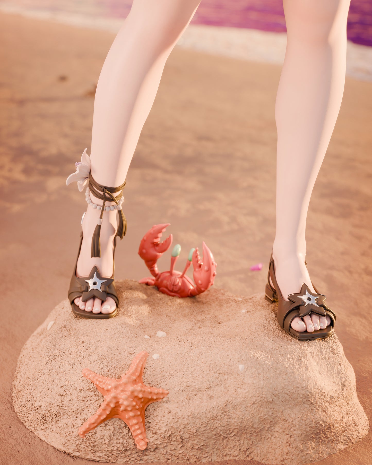 Swimsuit B2 Statue 3D-Printed Kit