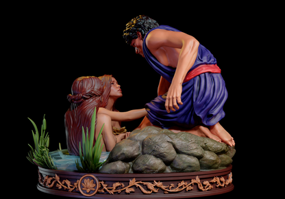 Hylas And The Nymphs Statue 3D-Printed Kit