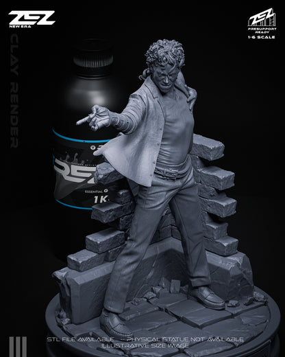 Michael Jackson Statue 3D-Printed Kit