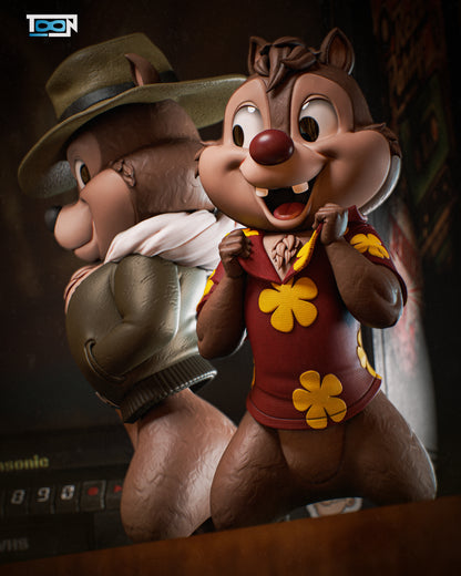 Chip And Dale Statue