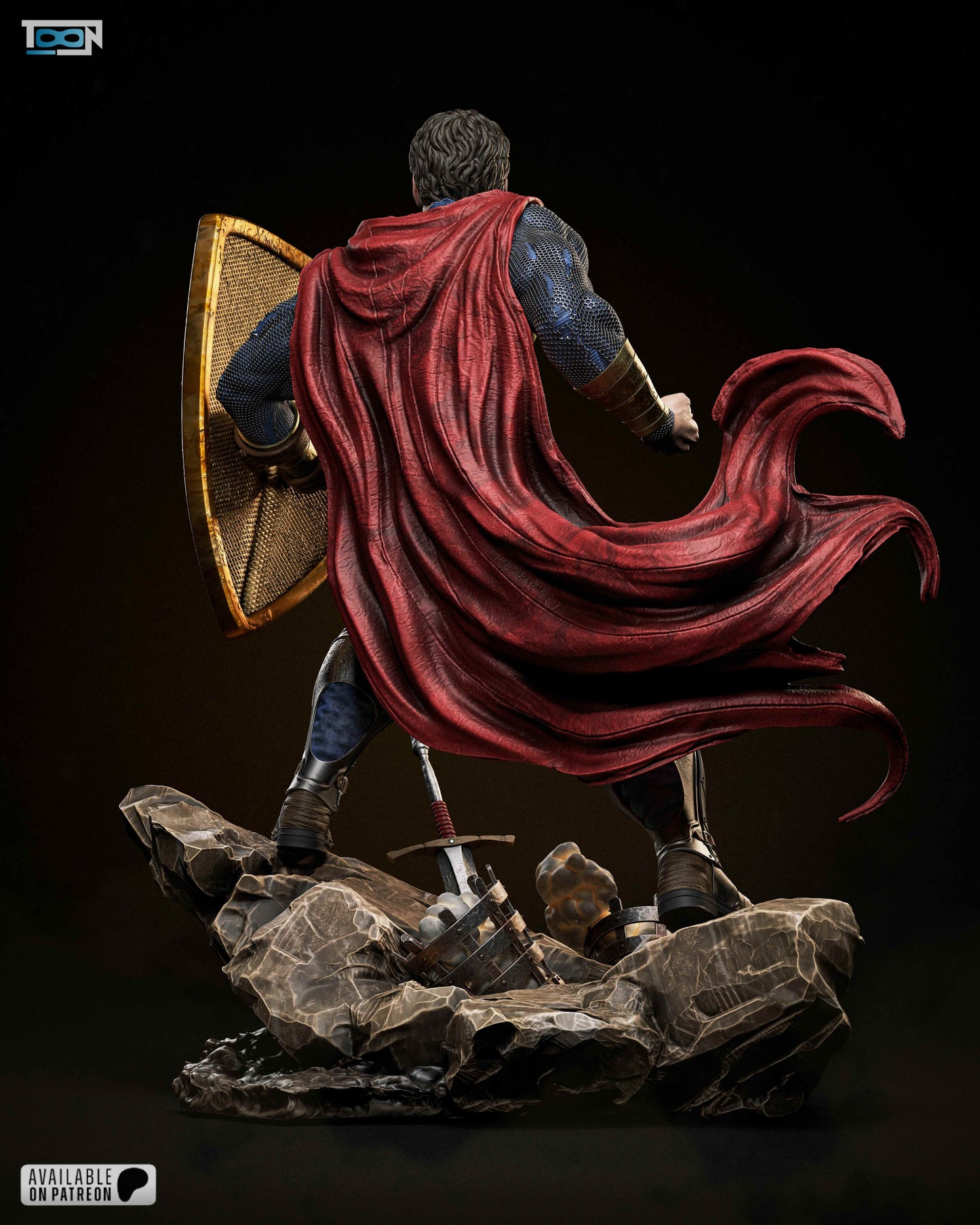 Erick Statue 3D-Printed Kit