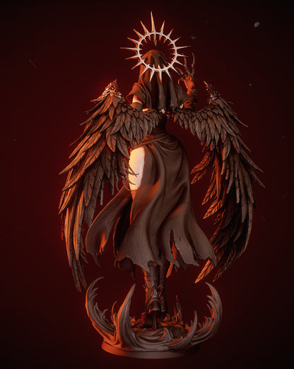 Corrupted Nun Statue 3D-Printed Kit