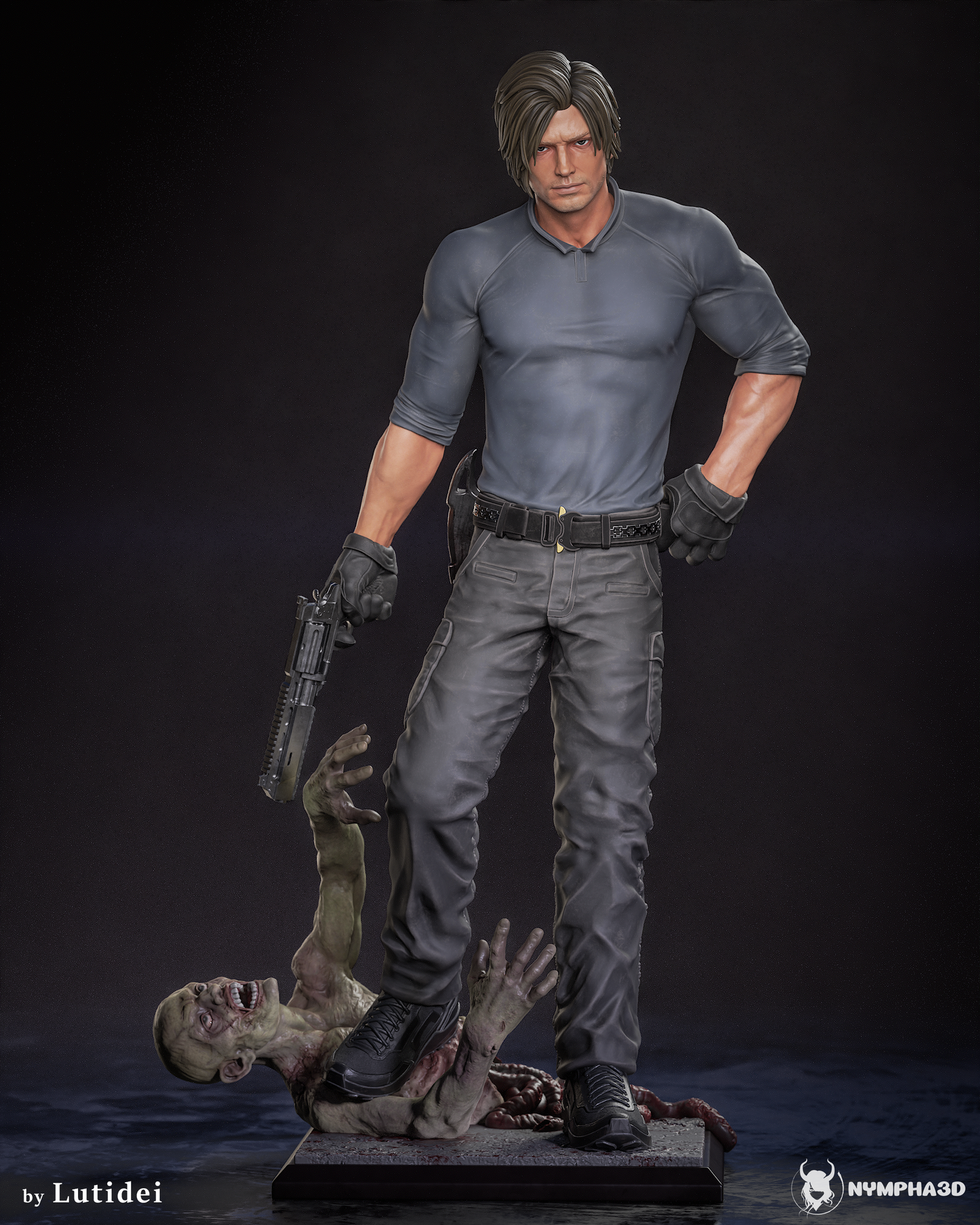 Leon Kennedy Statue