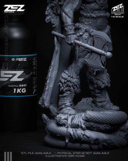 He-Man (Museum Pose) Statue 3D-Printed Kit