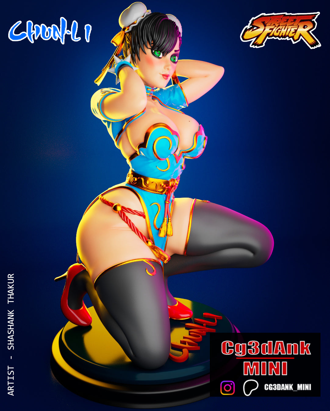 Chun-Li Statue