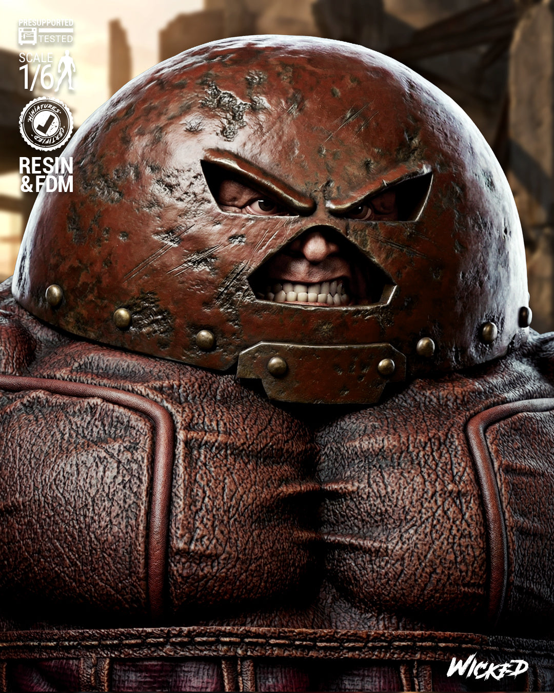 Juggernaut Statue 3D-Printed Kit