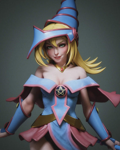 Dark Magician Girl Statue 3D-Printed Kit