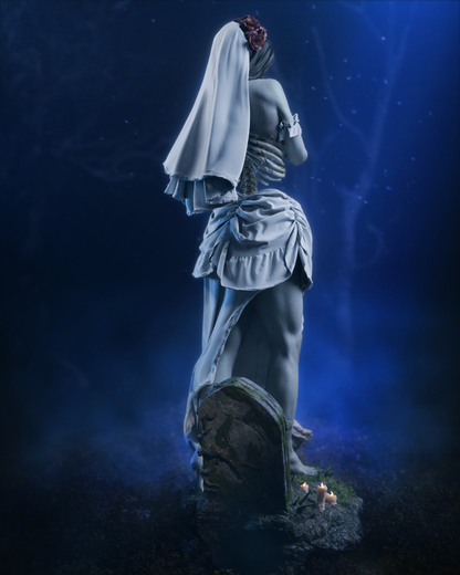 Undead Bride Statue