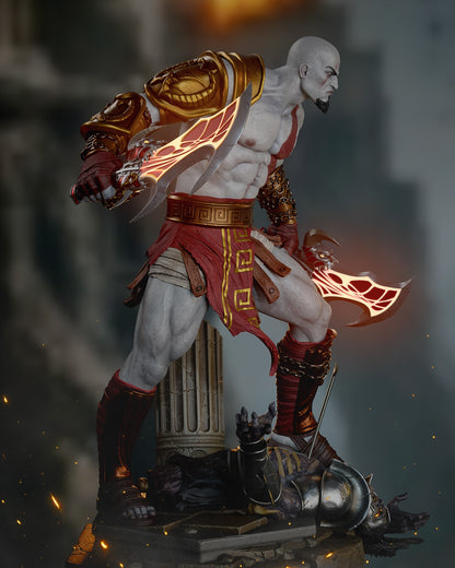Kratos Statue 3D-Printed Kit
