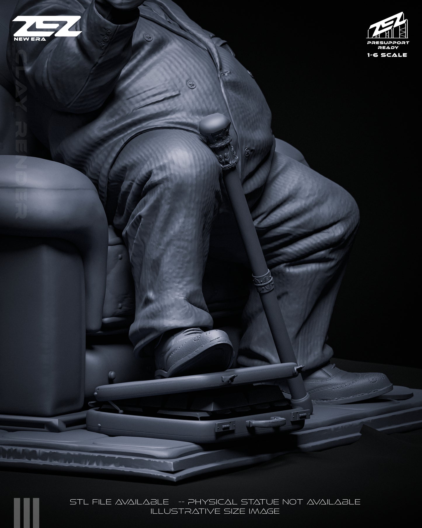 Kingpin Statue 3D-Printed Kit