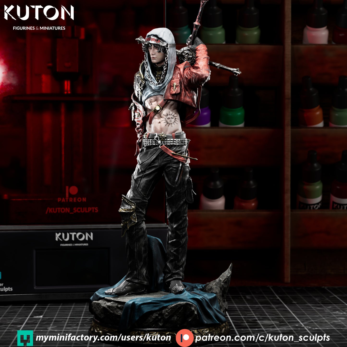 Elias Statue 3D-Printed Kit
