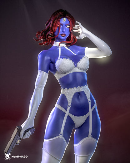 Mystique Statue 3D-Printed Kit