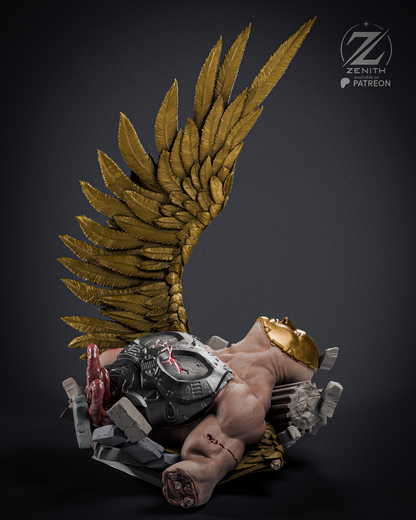 Bayonetta Statue 3D-Printed Kit