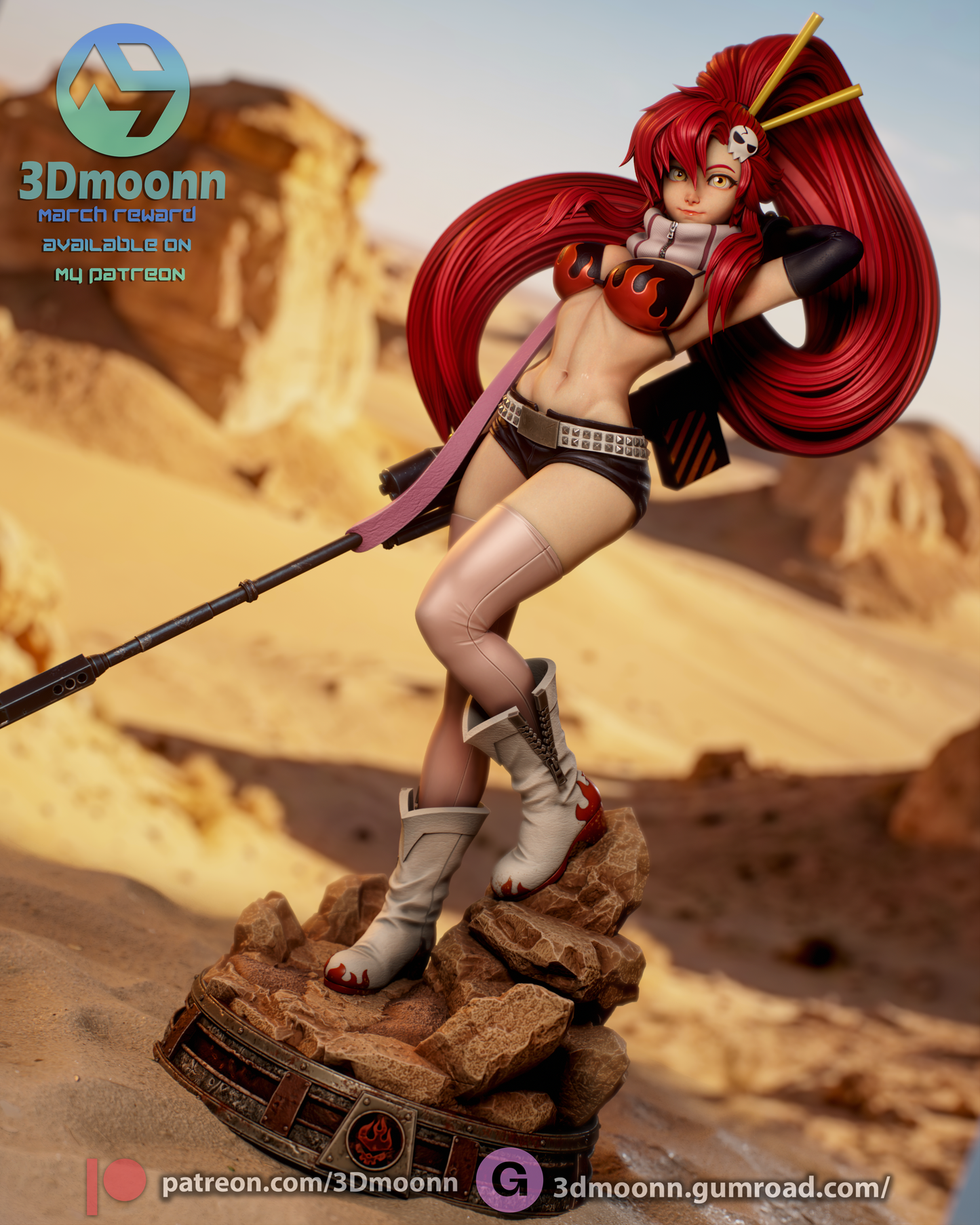 Yoko Littner Statue