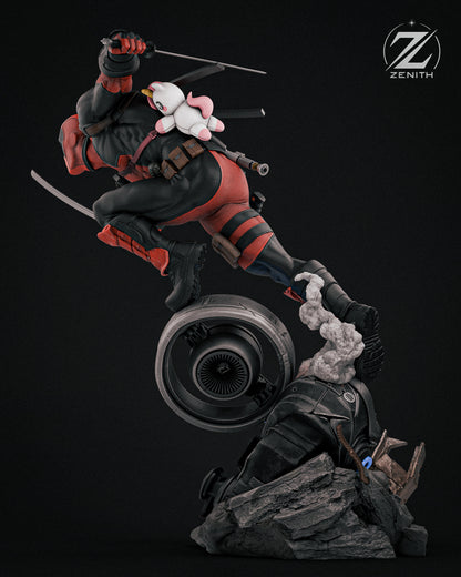 Deadpool Statue 3D-Printed Kit
