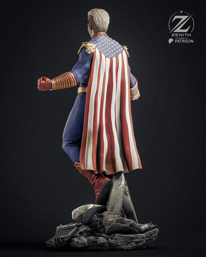Homelander Statue 3D-Printed Kit