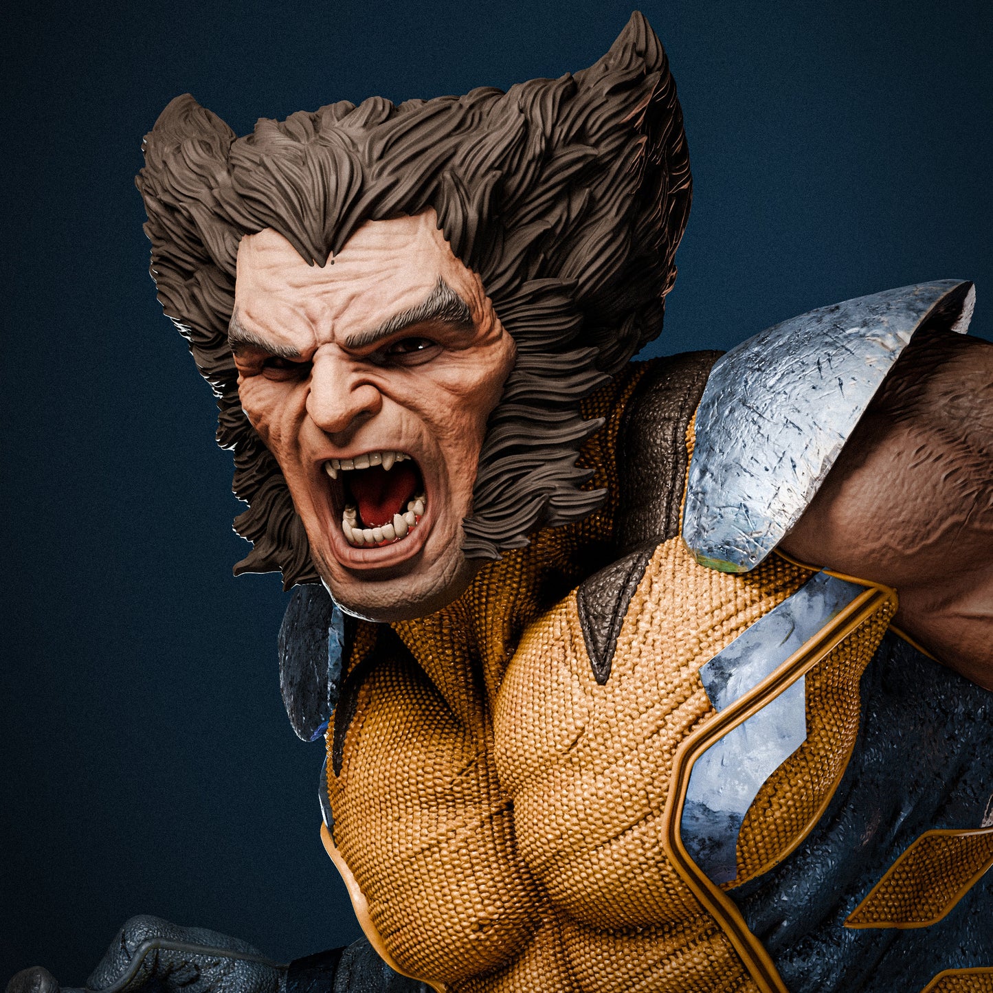 Wolverine Statue