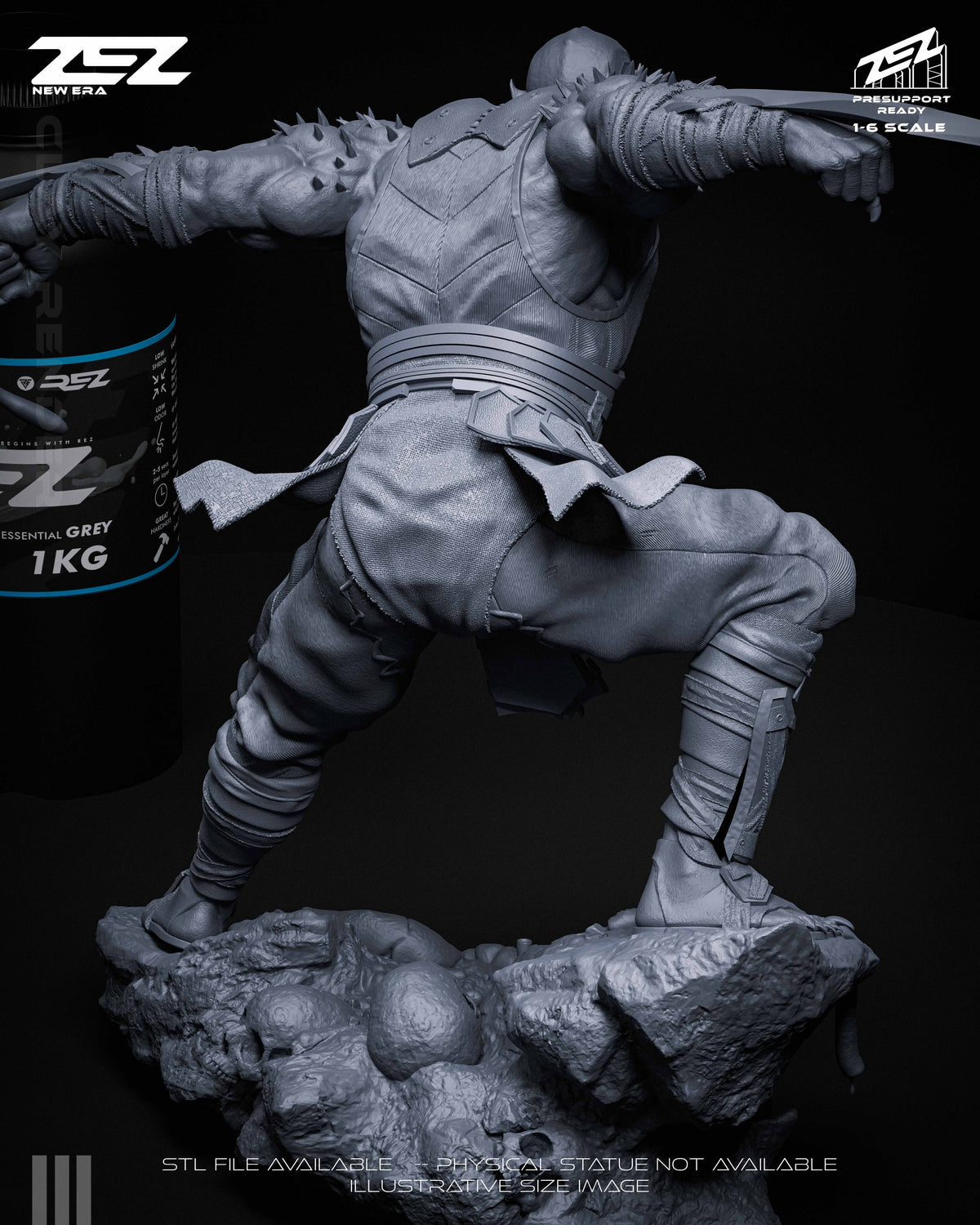 Baraka Statue 3D-Printed Kit