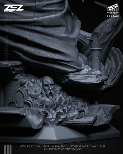 Voldemort Statue 3D-Printed Kit
