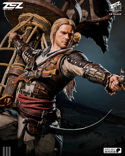 Edward Kenway Statue 3D-Printed Kit