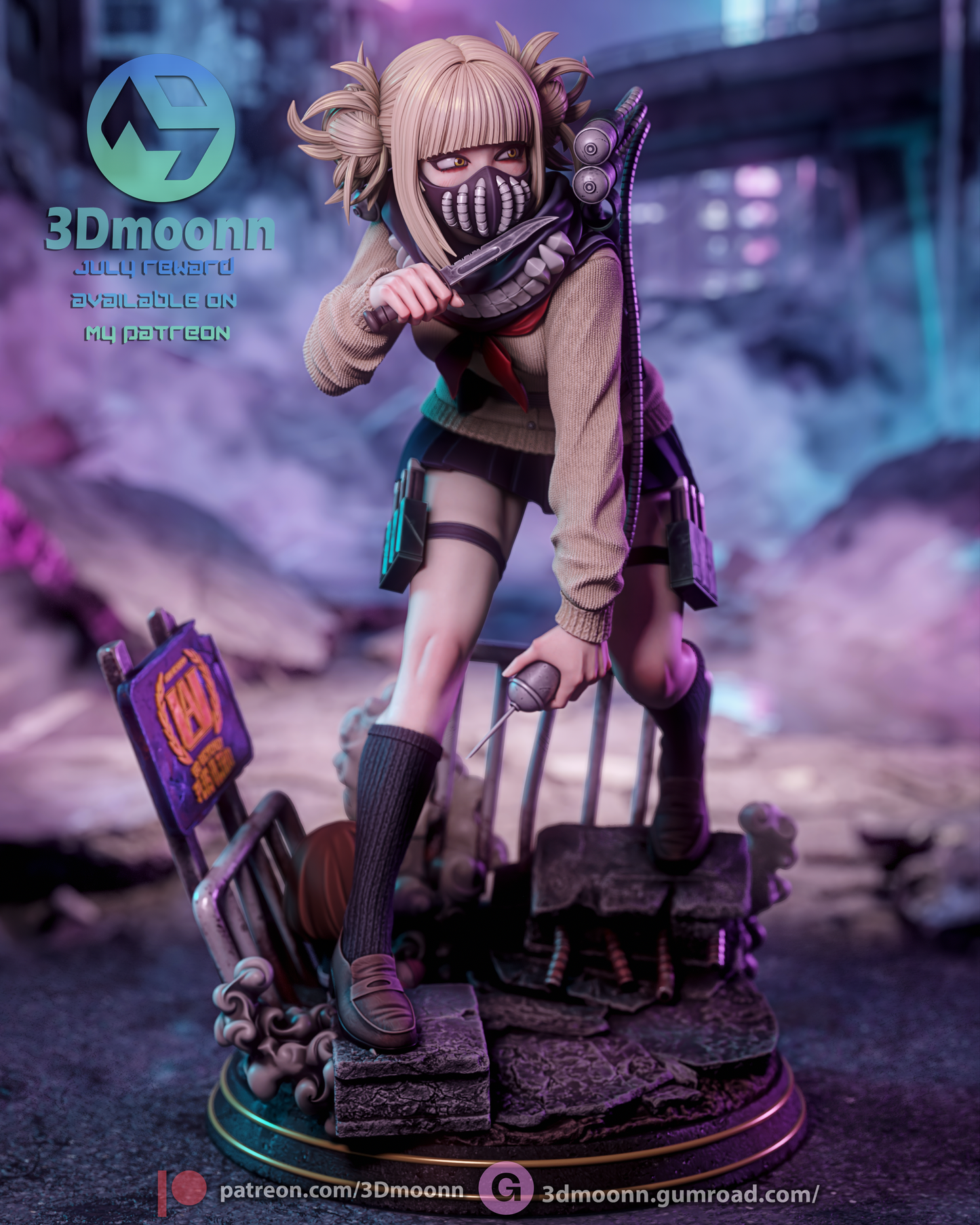 Himiko Toga 3D-Printed Kit