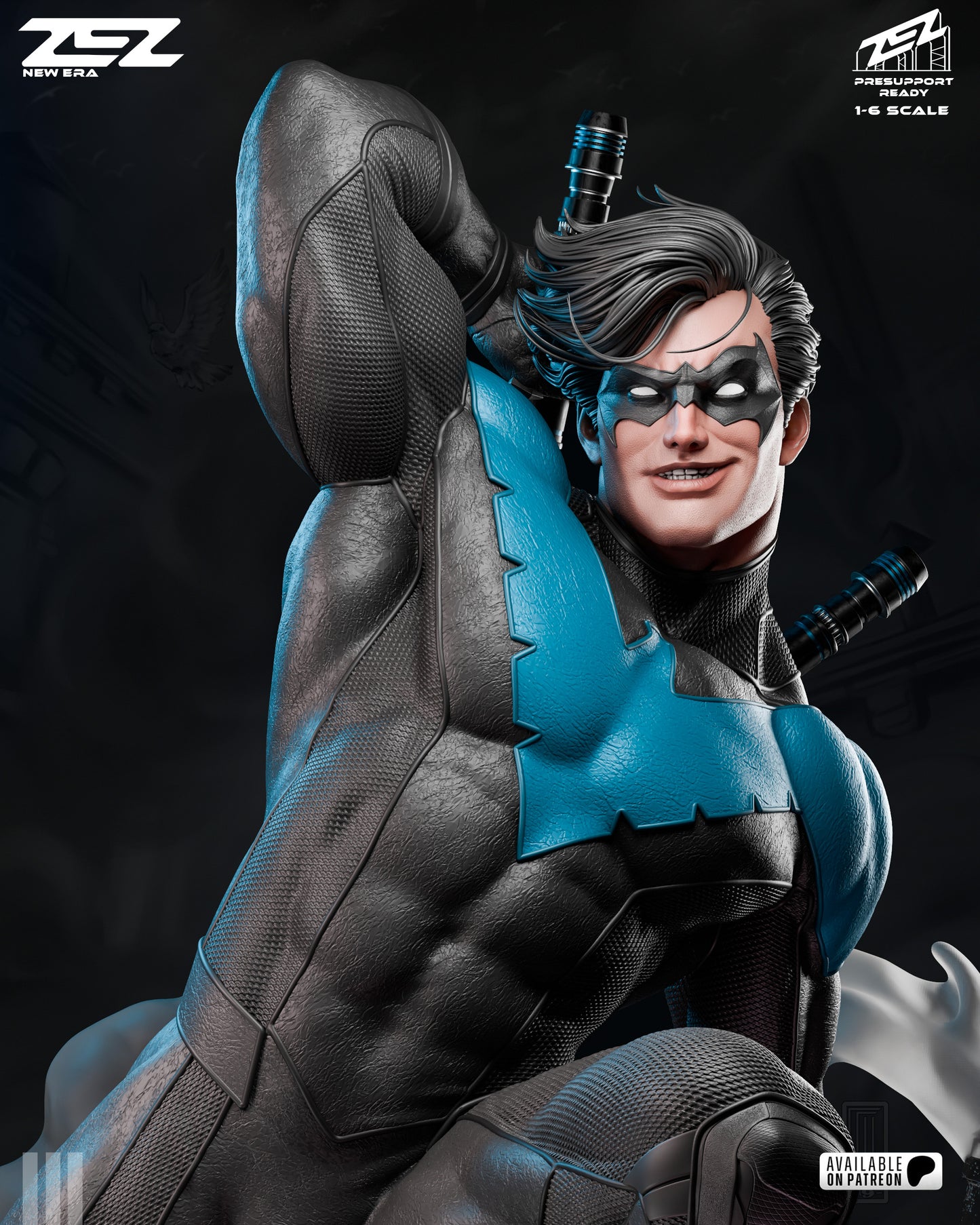 Nightwing Statue