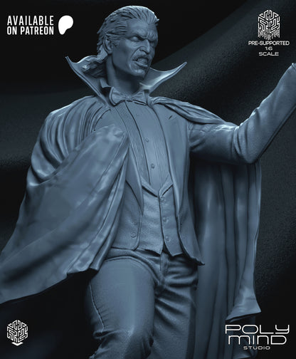 Dracula Statue 3D-Printed Kit