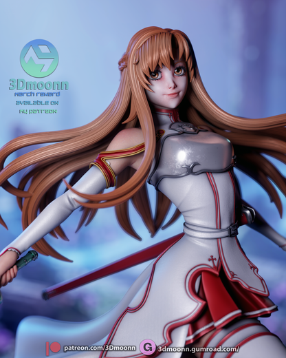 Asuna Statue 3D-Printed Kit