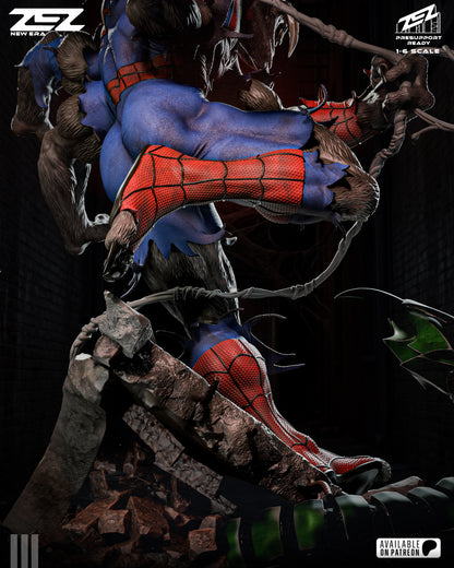 Man Spider Statue 3D-Printed Kit