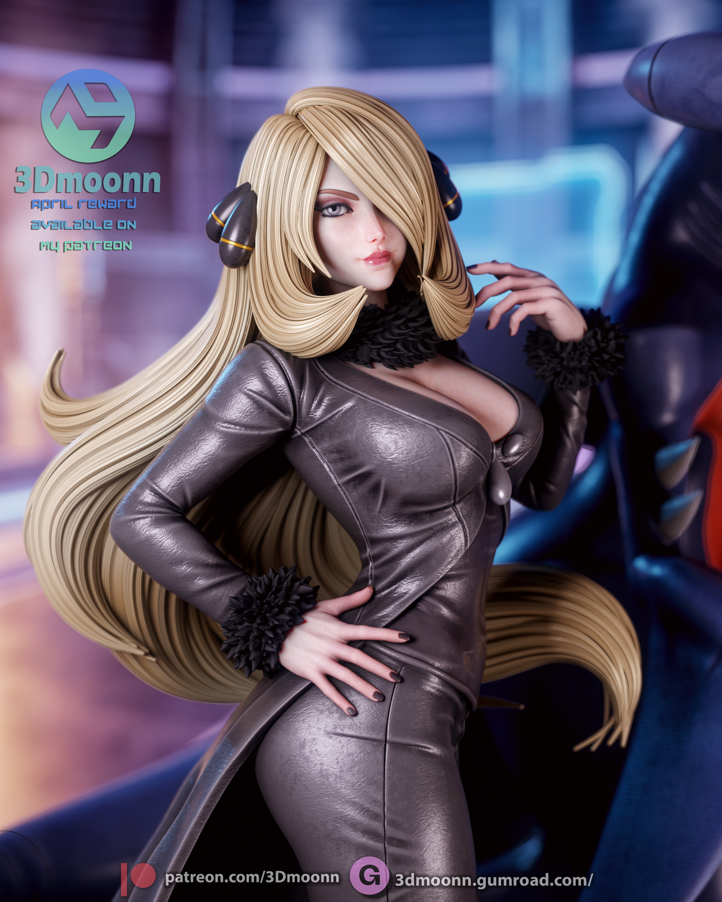 Cynthia Statue 3D-Printed Kit