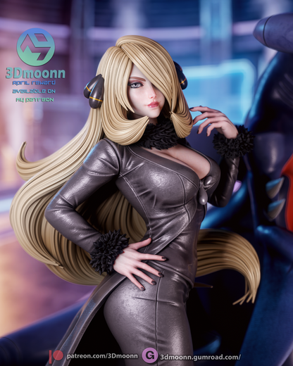 Cynthia Statue 3D-Printed Kit