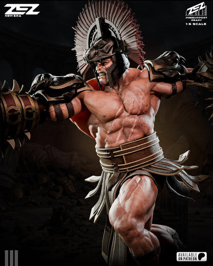 Hercules Statue 3D-Printed Kit