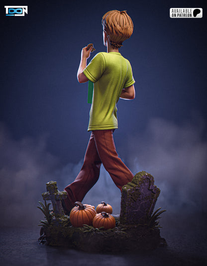 Shaggy Statue