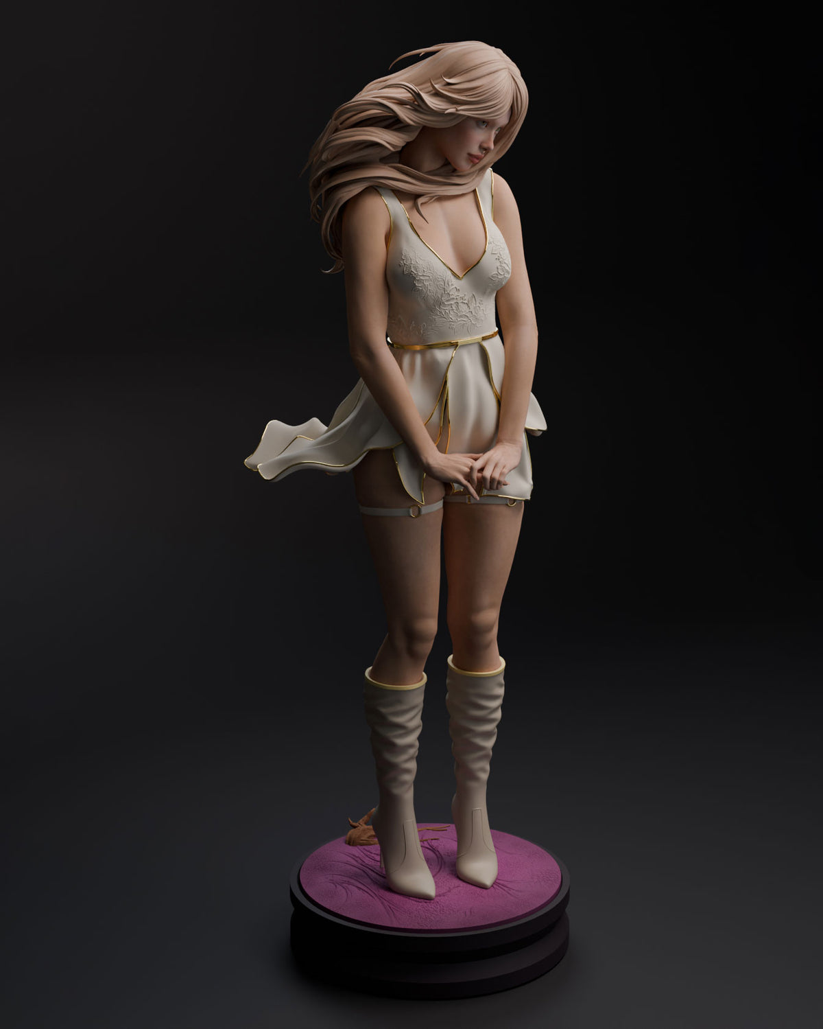 Elf Statue 3D-Printed Kit