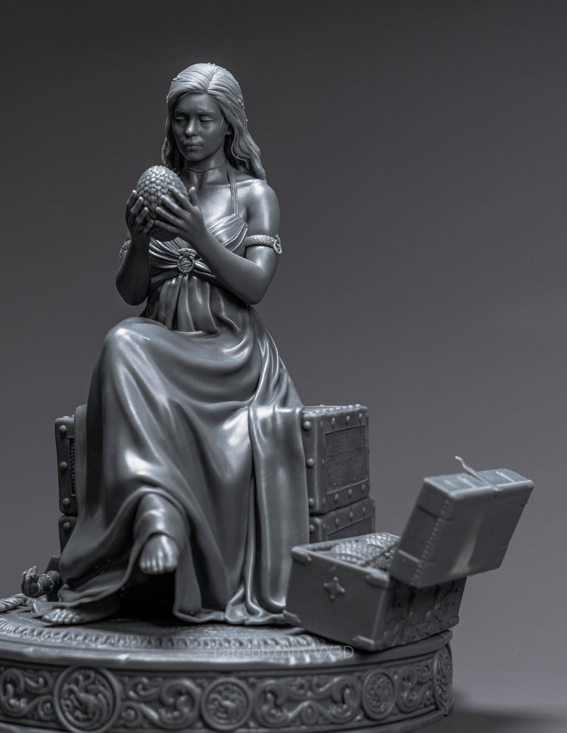 Daenerys Statue 3D-Printed Kit