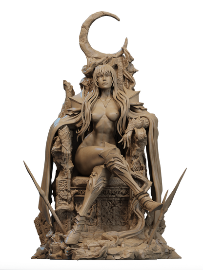 Lucia : The Underworld’s Grand Matriarch Statue 3D-Printed Kit