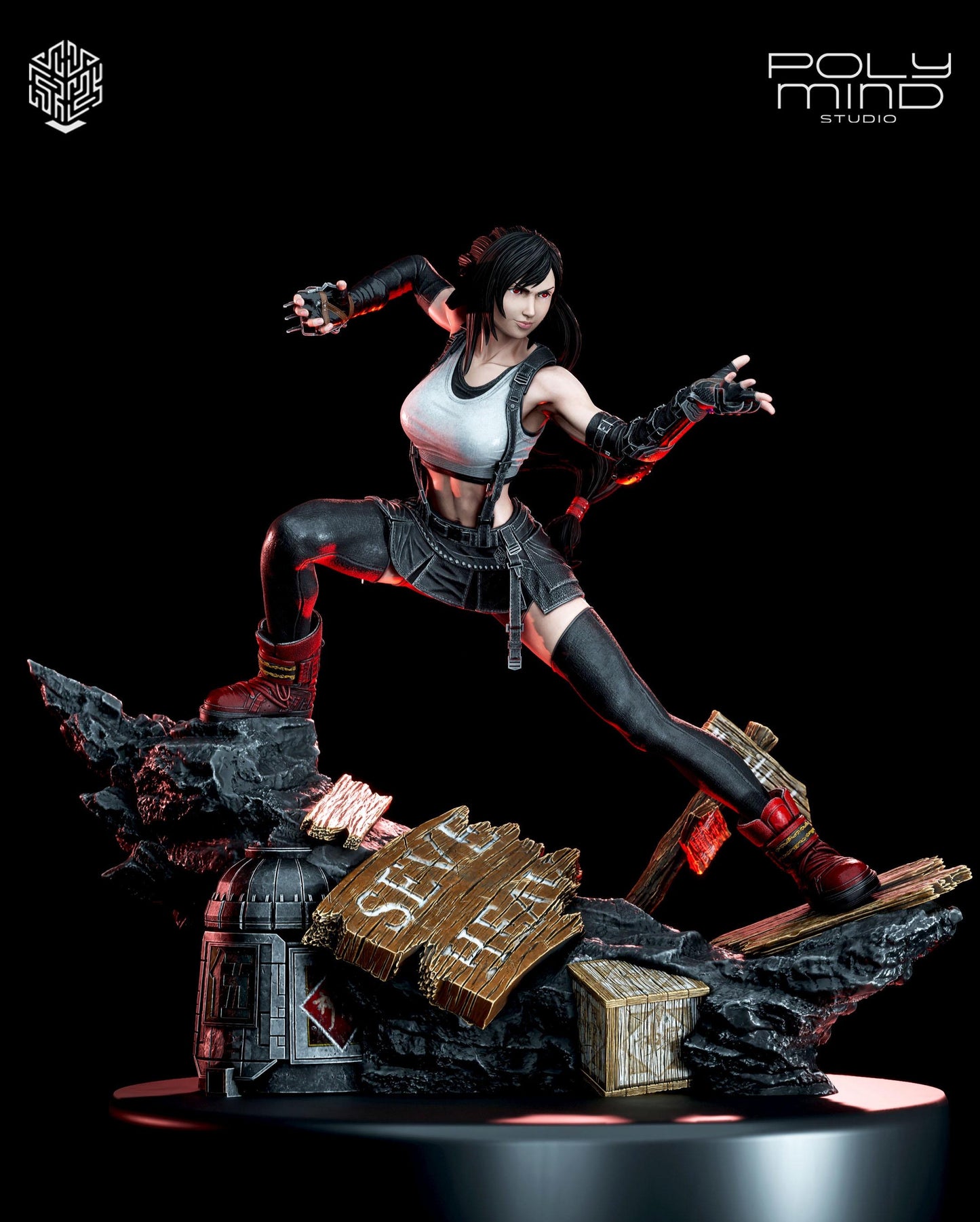 Tiffa Statue 3D-Printed Kit