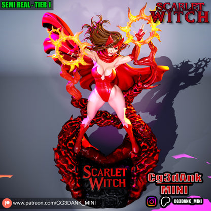 Scarlet Witch Statue