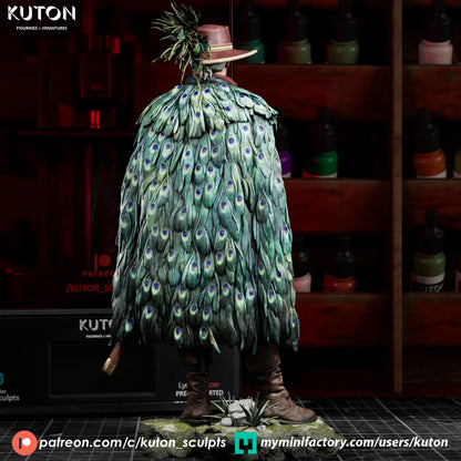 Juan Sanchez Villa Lobos Ramirez Statue 3D-Printed Kit